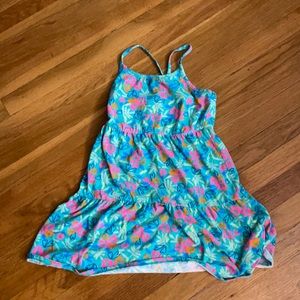 Cat and jack teal dress
